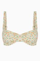 Floral Balconette Bikini Top - thumbnail