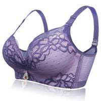 Push Up Embroidered Side Support Bras