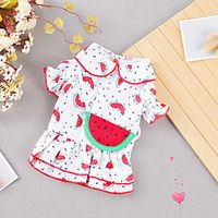Dog Cat Dress Watermelon Fruit Basic Adorable Cute Casual Daily Dog Clothes Puppy Clothes Dog Outfits Breathable Red Costume for Girl and Boy Dog Cotton Fabric S M L XL XXL Lightinthebox Dog Cat Dress Watermelon Fruit Basic Adorable Cute Casual Daily Dog Clothes Puppy Clothes Dog Outfits Breathable Red Costume for Girl and Boy Dog Cotton Fabric S M L XL XXL Lightinthebox