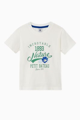 Printed T-shirt in Cotton Printed T-shirt in Cotton