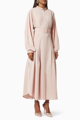 Flowy Dress with Belt Flowy Dress with Belt