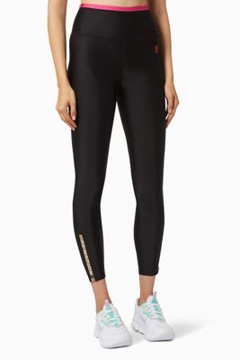 Steady Run 7/8 Leggings in Recycled Polyester Steady Run 7/8 Leggings in Recycled Polyester