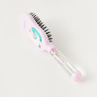 Llama Print Round Hair Brush