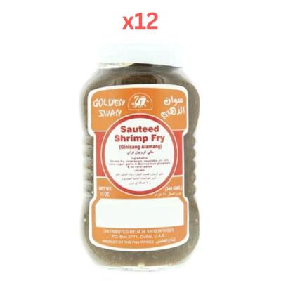 Golden Swan Sauted Shrimp Fry Ginisang 340G Pack of 12