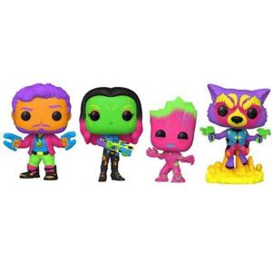 Funko Pop! Marvel Guardians Of The Galaxy 4 Pack Blacklight Vinyl Figure