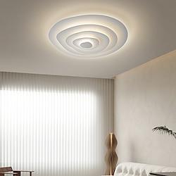 Led Ceiling Lamp 1-Light Warm White Light 45/60/80CM Metal Round Terraces Nordic Creative Atmosphere Bedroom Living Room 110-240V Lightinthebox