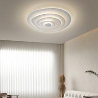 Led Ceiling Lamp 1-Light Warm White Light 45/60/80CM Metal Round Terraces Nordic Creative Atmosphere Bedroom Living Room 110-240V Lightinthebox