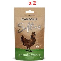 Canagan Softies Grain-Free Chicken Cat Treats 50g (Pack of 2)