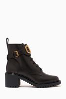 VLOGO 75 Combat Boots in Leather VLOGO 75 Combat Boots in Leather