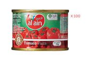 Al Ain Tomato Paste, Can - 70g x 100