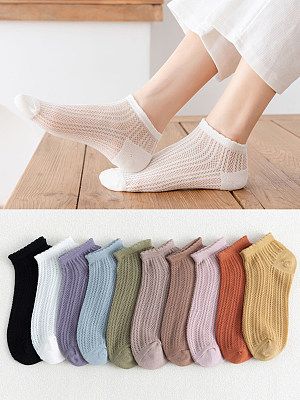 Summer Simple Breathable Socks