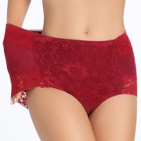 Sexy Lace-trim Breathable Stretchy Panties