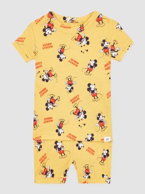 Baby Disney Mickey Mouse Organic Cotton PJ Set Baby Disney Mickey Mouse Organic Cotton PJ Set