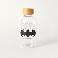 Stor Batman Print Water Bottle with Screw Lid