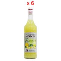 Monin Cloudy Lemonade Syrup - 1 Ltr Pack Of 6