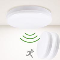 Light ControlRadar Motion Sensor Light 12W 18W 6000K Wired Ceiling Light Fixture Motion Detector LED Ceiling Light Embedded Sensor Light for Corridor Staircase Food Cabinet Laundry AC220V Lightinthebox