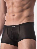 Sexy Thin Ice Silk Soft Breathable Transparent Low Rise Boxers for Men