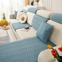 Spandex Couch Seat Covers Jacquard Sectional Sofa Cover Anti-Scratch For Dogs Pet, Slipcovers For Love Seat, L Shaped,3 Seater, U Shaped, Arm Chair Washable Couch Protector Lightinthebox - thumbnail