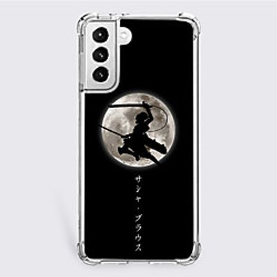 Attack on Titan Cartoon Characters Phone Case For S22 S21 S20 Plus Ultra FE S10 S9 S8 S7 Plus Edge A32 A22 A12 A02 A21s Unique Design Protective Case Shockproof Dustproof Back Cover TPU miniinthebox