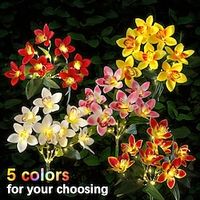 LED Solar Waterproof Light Simulated Bouquet Light For Patio Lawn Garden Yard And Backyard Decoration miniinthebox - thumbnail