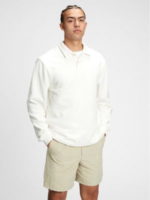 French Terry Polo Shirt