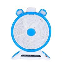 Sonashi 14inch Rechargeable Fan Blue-White