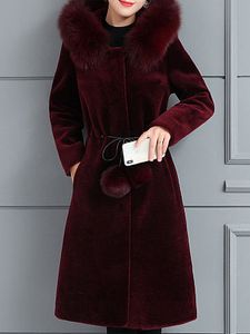 Hooded Plain Coat