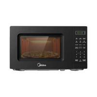 Midea 20L Solo Microwave Oven with Digital Touch Control, 700W, Child Lock, Memory Function, Defrost-by-weight-or-time, Fast Reheat, Push Button Door Opening, Best for Home & Office, Black, EM721BK