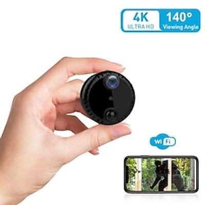 R10 IP Camera 4K Mini Wireless Motion Detection Remote Access IR-cut Indoor Support 256 GB Lightinthebox