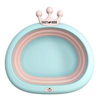 Eazy Kids Collapsible Royal Wash Basin For Baby - Blue EZ_RWB_BU