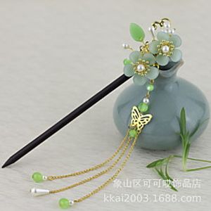 retro wooden hairpin hairpins, ancient style hair ornaments, ancient costumes, girls in han clothes, headdresses, ancient style hairpins, shaking tassels Lightinthebox