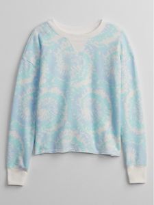 Kids Print Pullover Sweatshirt