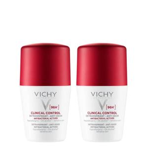 Vichy Clinical Control 96h Anti-Perspirant Roll-On Deodorant Pack 2x50ml
