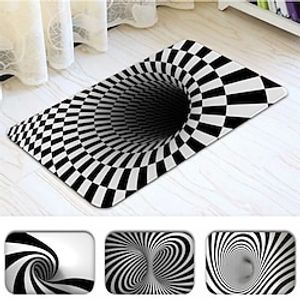 3D Vortex Doormat Non-Slip Oil Proof Rug Indoor Outdoor Mat Bedroom Decor Bathroom Mat Entrance Rug Door Mat Lightinthebox