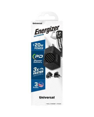 Energizer Wall Charger PD Multi Plug 20W Black