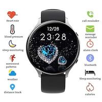 QS06 Smart Watch 1.28 inch Smartwatch Fitness Running Watch Bluetooth Temperature Monitoring Activity Tracker Sedentary Reminder Compatible with Android iOS Women Men Waterproof Long Standby Lightinthebox - thumbnail