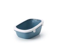 Savic Simba Sift Cat Litter Tray with Sieve - Blue Stone