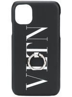 Valentino Garavani VLTN iPhone 11 cover - Black