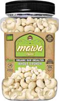 Mawa Raw Unsalted Cashew Jumbo W240 500g (Plastic Jar)