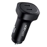 Acefast Fast Charge Car Charger B2 72W (2xUSB-C) , Black