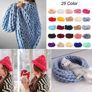 Chunky Arm Knitting Wool Roving Crocheting 250g DIY