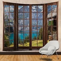 Windows Woods Landscapes Tapestries Art Blankets Curtains Family Bedrooms Living Room Decorations miniinthebox Windows Woods Landscapes Tapestries Art Blankets Curtains Family Bedrooms Living Room Decorations miniinthebox