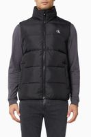 Down Gilet in Recycled Polyester - thumbnail