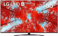 LG UHD 4K TV 65 Inch UQ9100 Series, Cinema Screen Design 4K Active HDR WebOS Smart AI ThinQ - 65UQ91006LC-AMAE