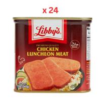 Libbys Chicken Luncheon Meat, 340G Pack Of 24 (UAE Delivery Only)