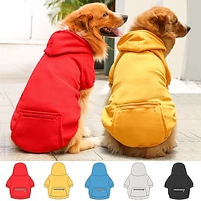 Zipper Pocket Weiwang Size Dog Clothing Cat Pet Clothing Autumn And Winter New Supplies Chest Straps Lightinthebox