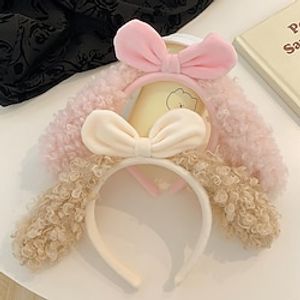 Toddler Girls' Sweet Daily Dog Bow Hair Accessories Pink miniinthebox