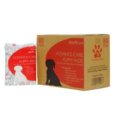 Thunder Paws AdvanceCare 60X90cm Puppy & Kitten Pads Value Pack Unscented (80pads) Thunder Paws AdvanceCare 60X90cm Puppy & Kitten Pads Value Pack Unscented (80pads)