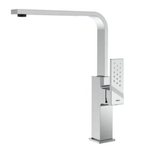 TEKA |BKY 915| Single Lever Kitchen Tap with slim swivel high spout and cube body