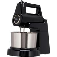 Midea Stand Mixer Hand Mixer, 400W With 2L Stainless Steel Rotary Bowl, 5 Speeds Plus Turbo Button, HM0293A